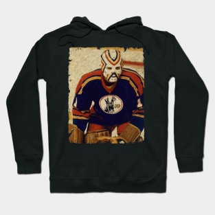 Denis Herron, 1976 in Kansas City Scouts (86 GP) Hoodie